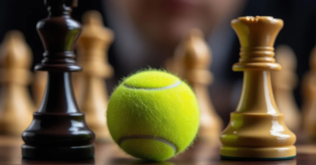 What is a break point in tennis