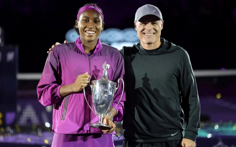 Coco Gauff Coach 2025