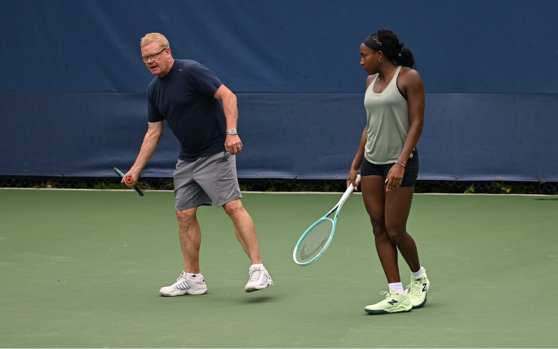 coco gauff coach